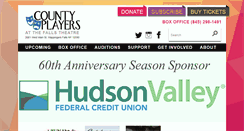 Desktop Screenshot of countyplayers.org